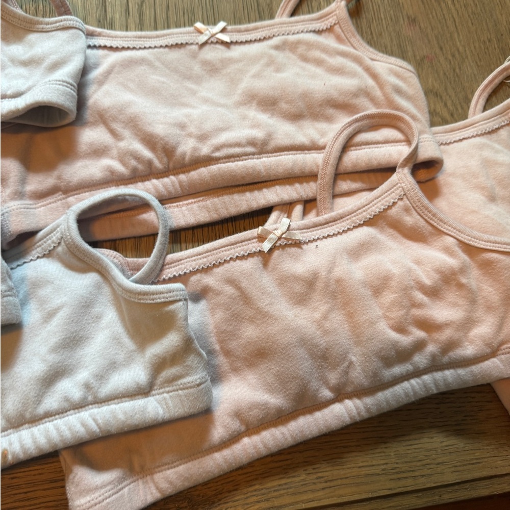 Hanna Andersson Bralette girls bra 160 / XL bundle